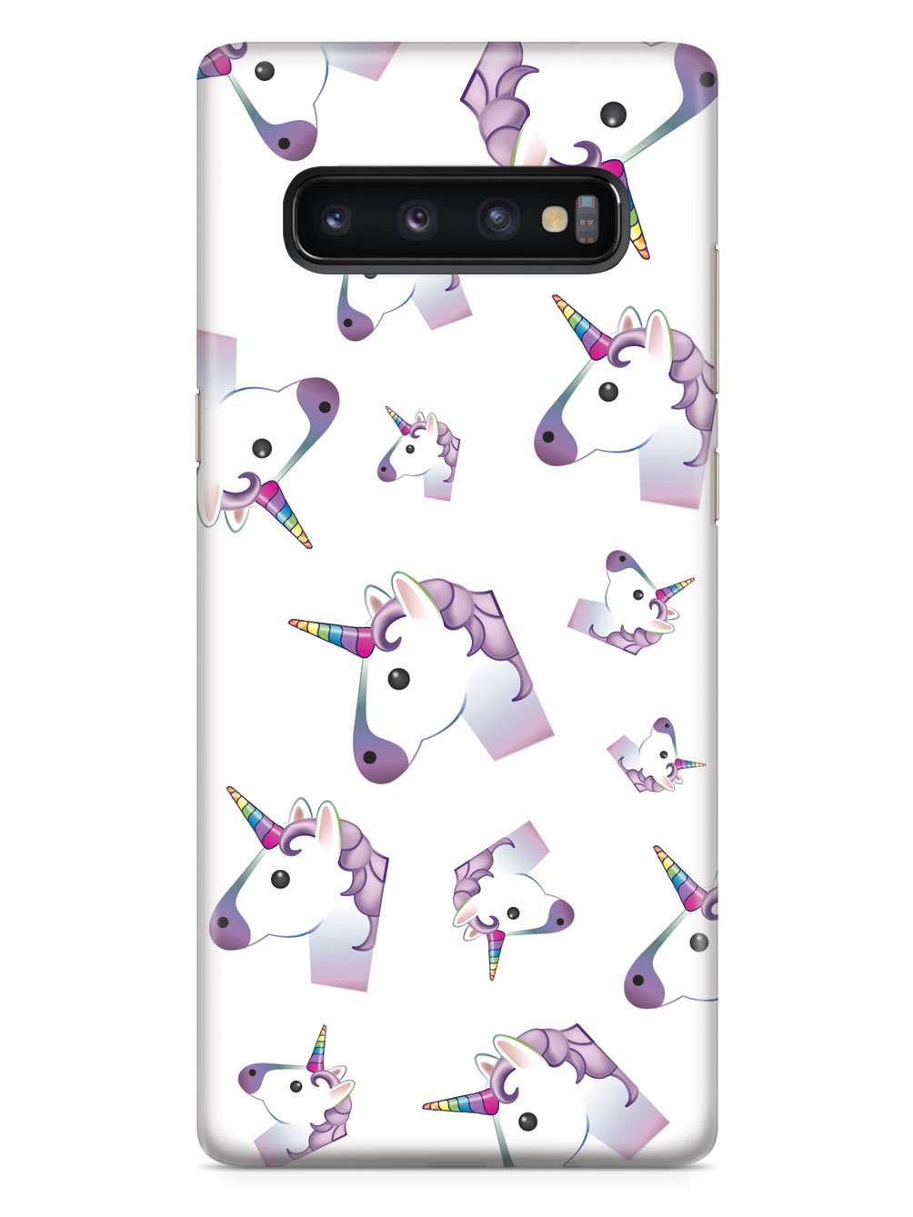Unicorn Emoji Pattern Case