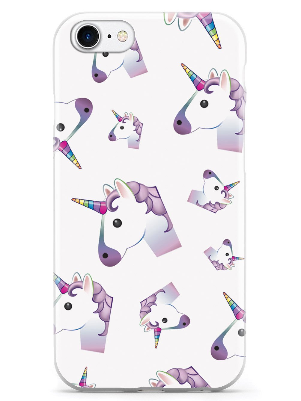 Unicorn Emoji Pattern Case