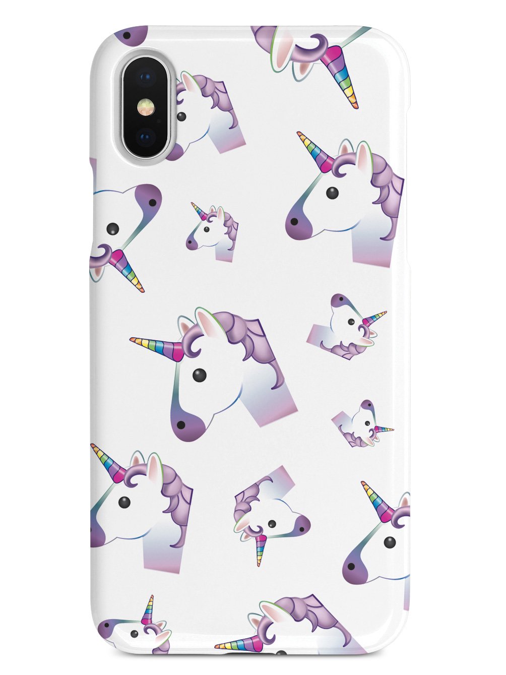 Unicorn Emoji Pattern Case
