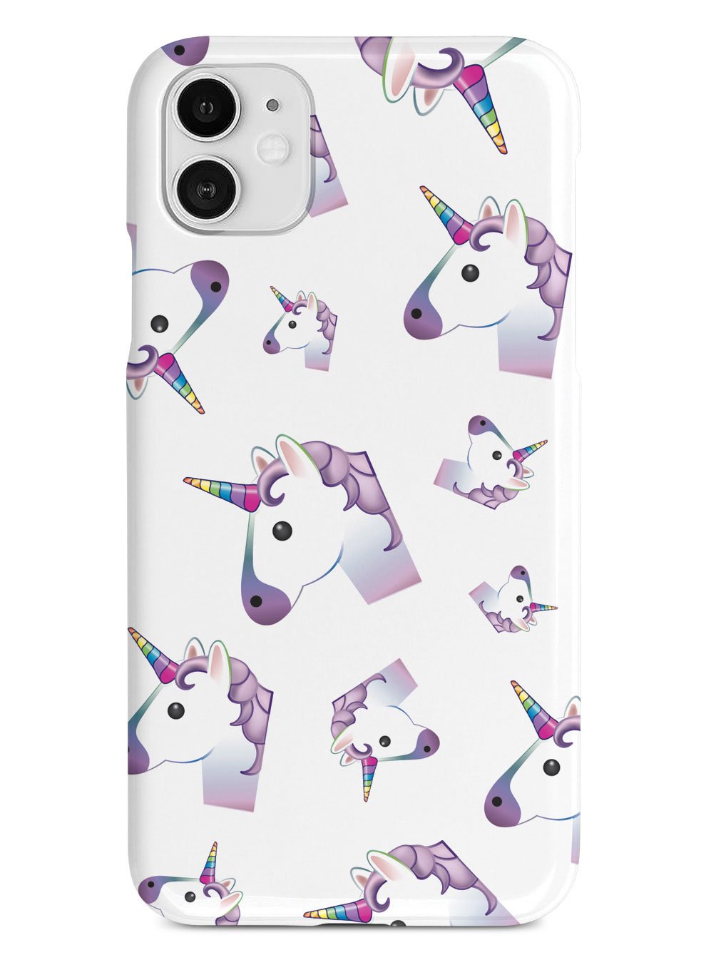 Unicorn Emoji Pattern Case