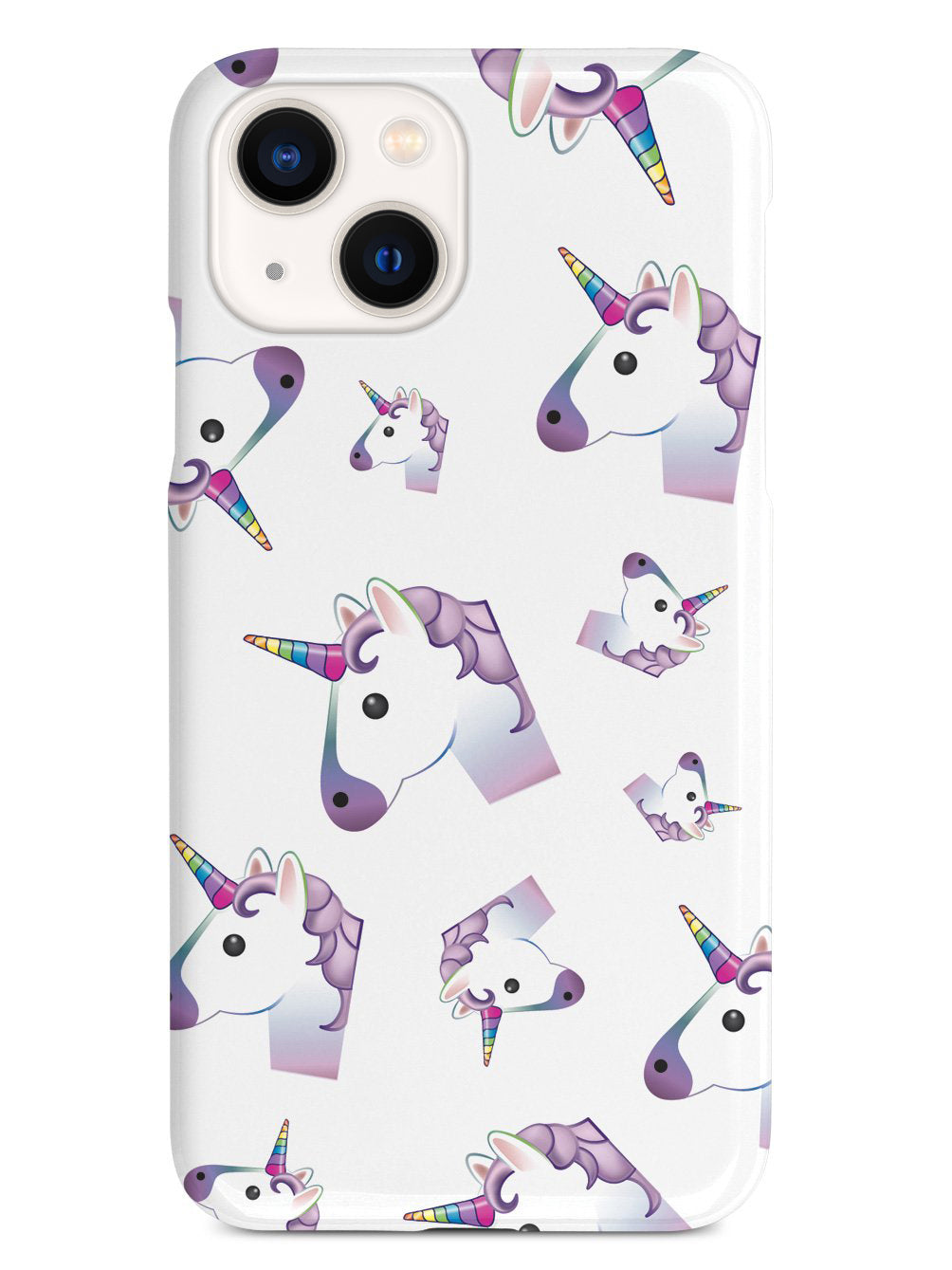 Unicorn Emoji Pattern Case