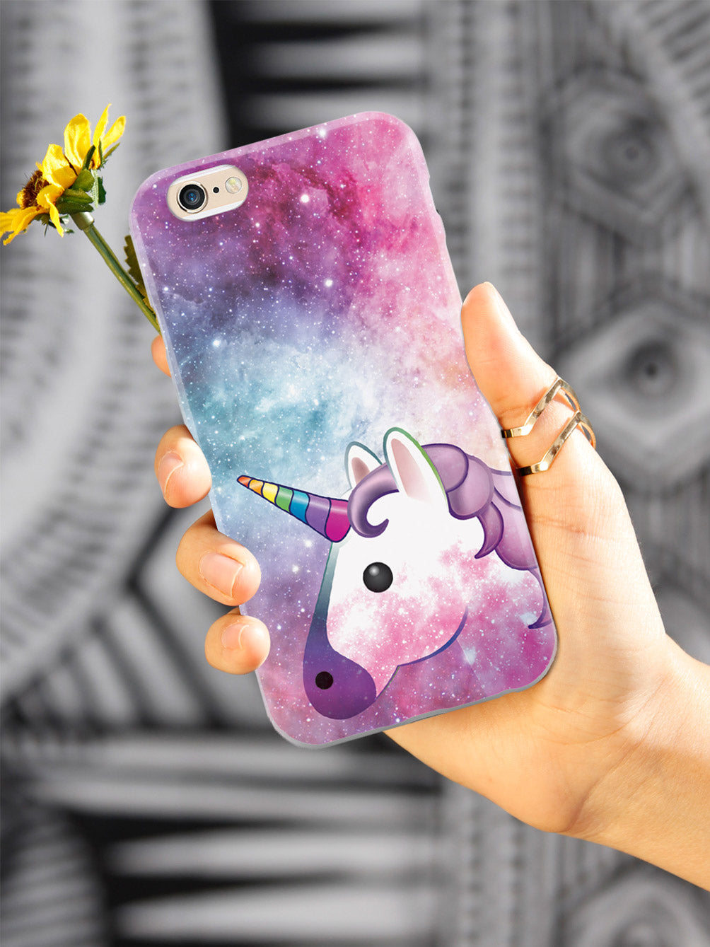 Space Unicorn Emoji Case Space Unicorn Emoji Case