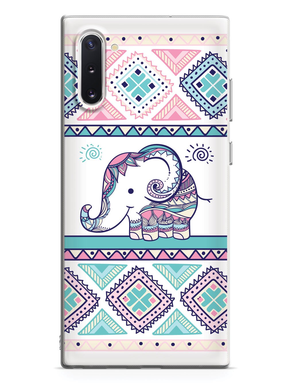 Adorable Elephant Aztec Design Case