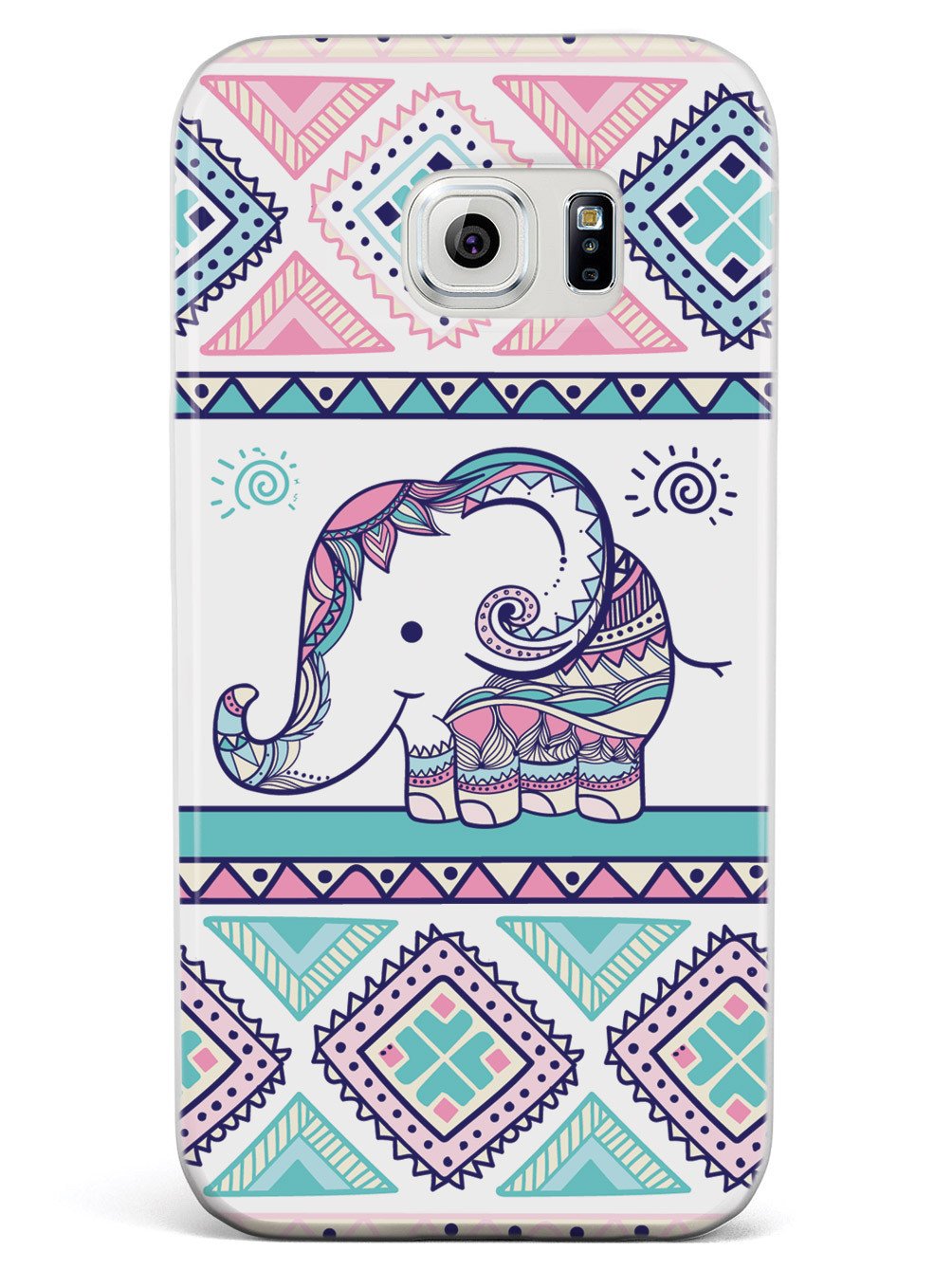 Adorable Elephant Aztec Design Case