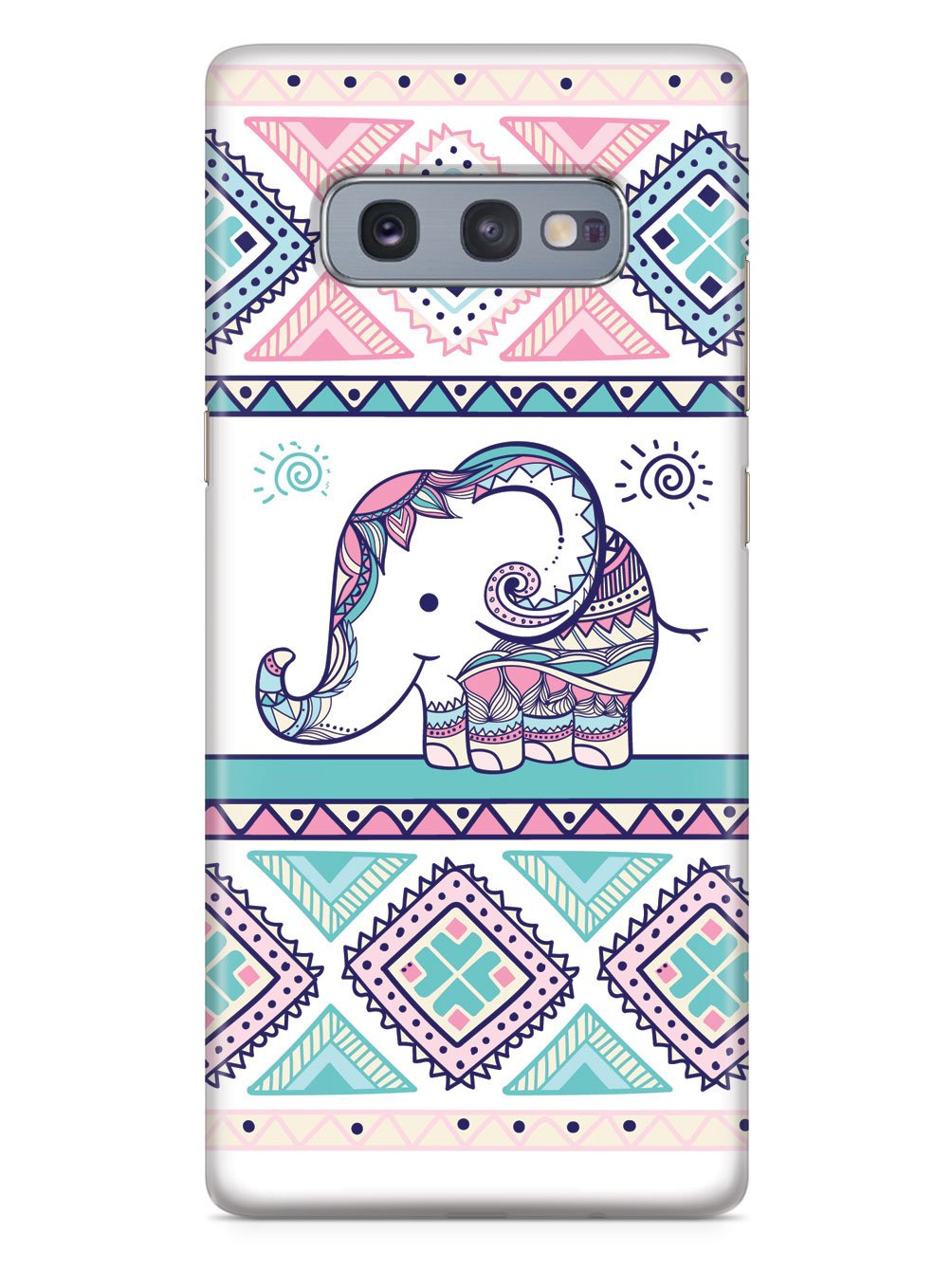 Adorable Elephant Aztec Design Case