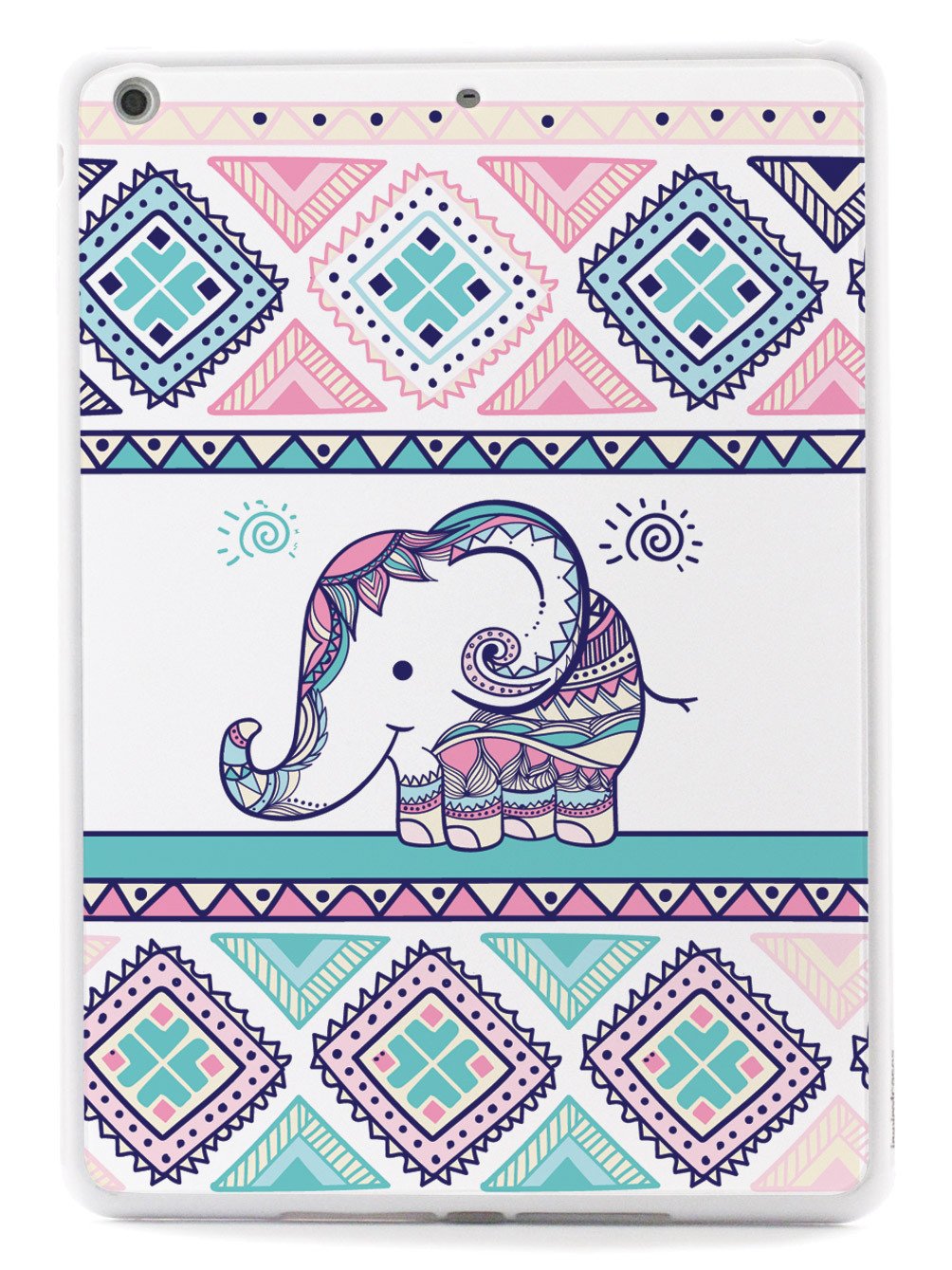 Adorable Elephant Aztec Design Case