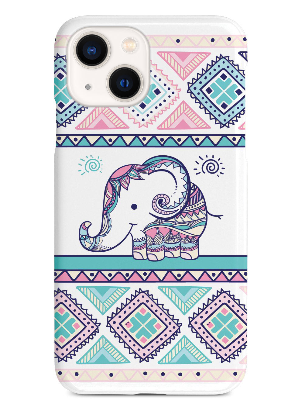 Adorable Elephant Aztec Design Case