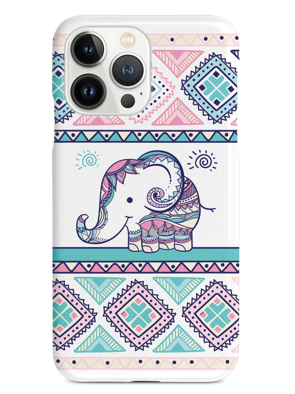 Adorable Elephant Aztec Design Case