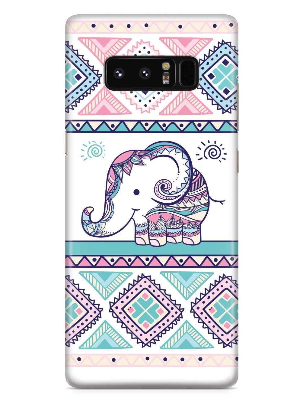 Adorable Elephant Aztec Design Case