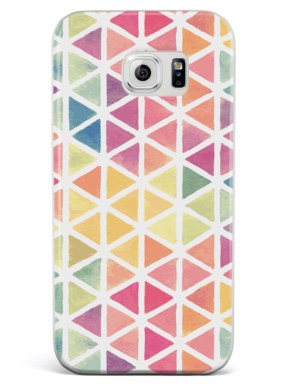 Pastel Triangle Pattern Case