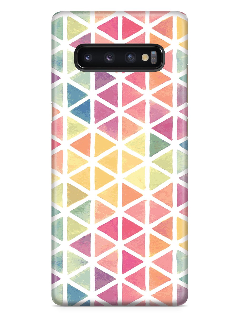 Pastel Triangle Pattern Case