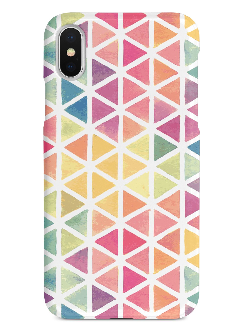 Pastel Triangle Pattern Case