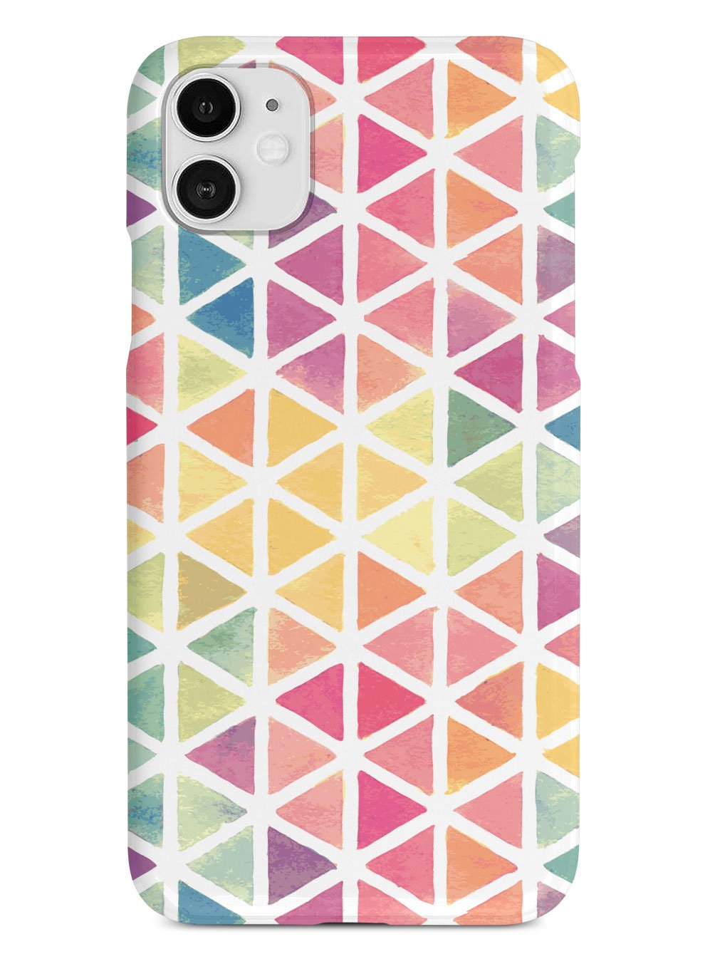 Pastel Triangle Pattern Case