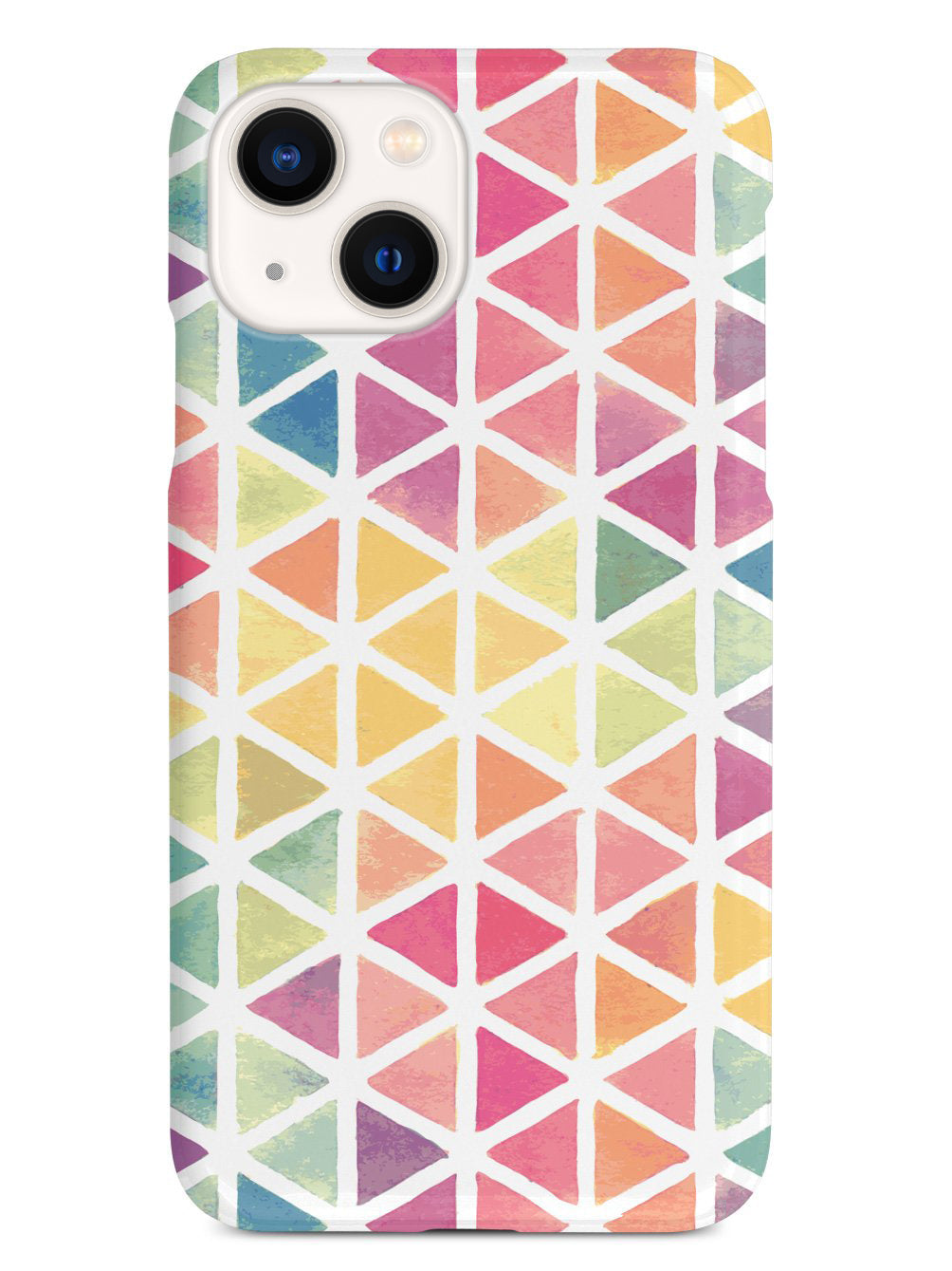 Pastel Triangle Pattern Case
