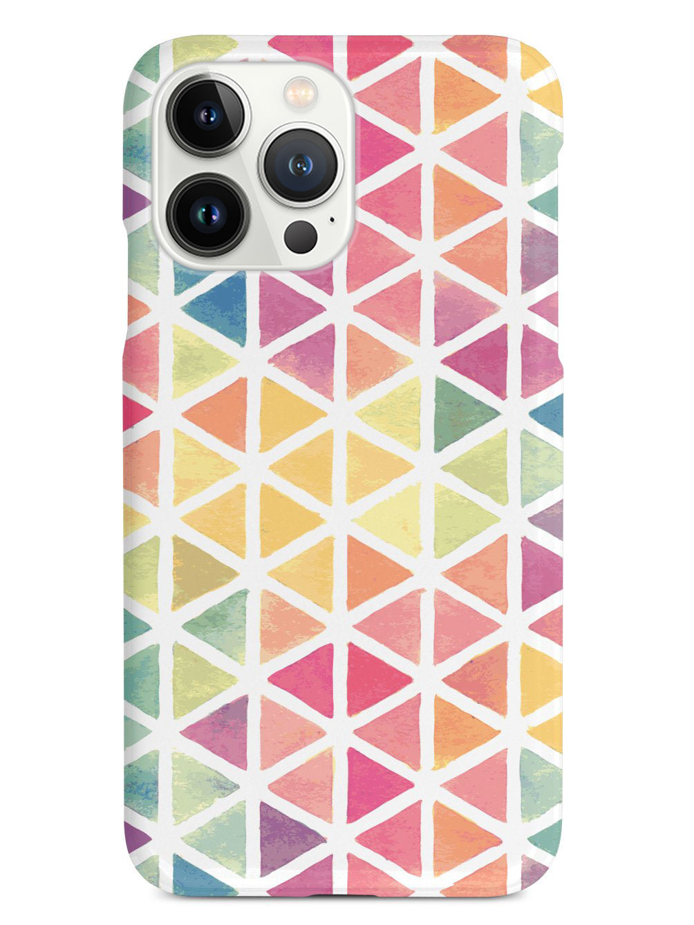 Pastel Triangle Pattern Case