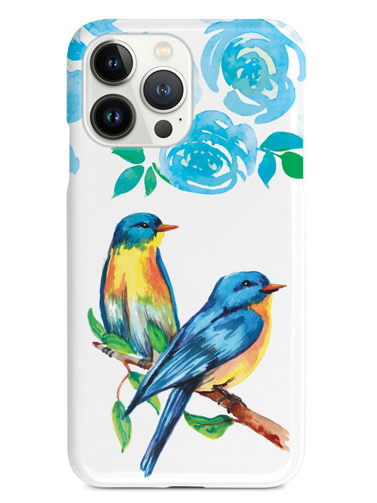 Bluebirds and Flowers Case