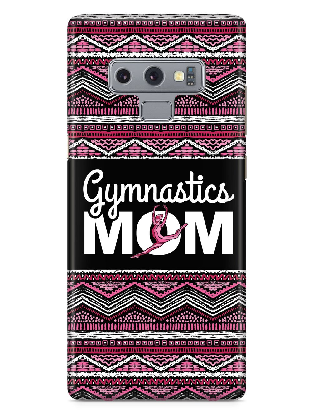 Pink Gymnastics Mom - Black Case