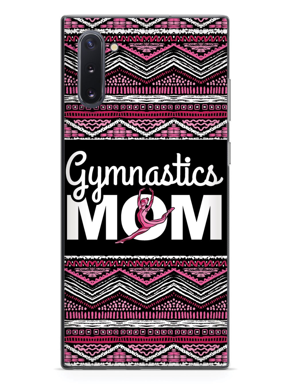 Pink Gymnastics Mom - Black Case