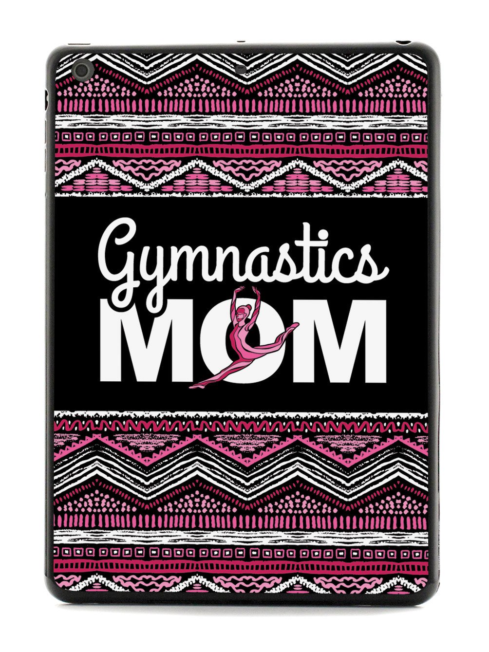 Pink Gymnastics Mom - Black Case