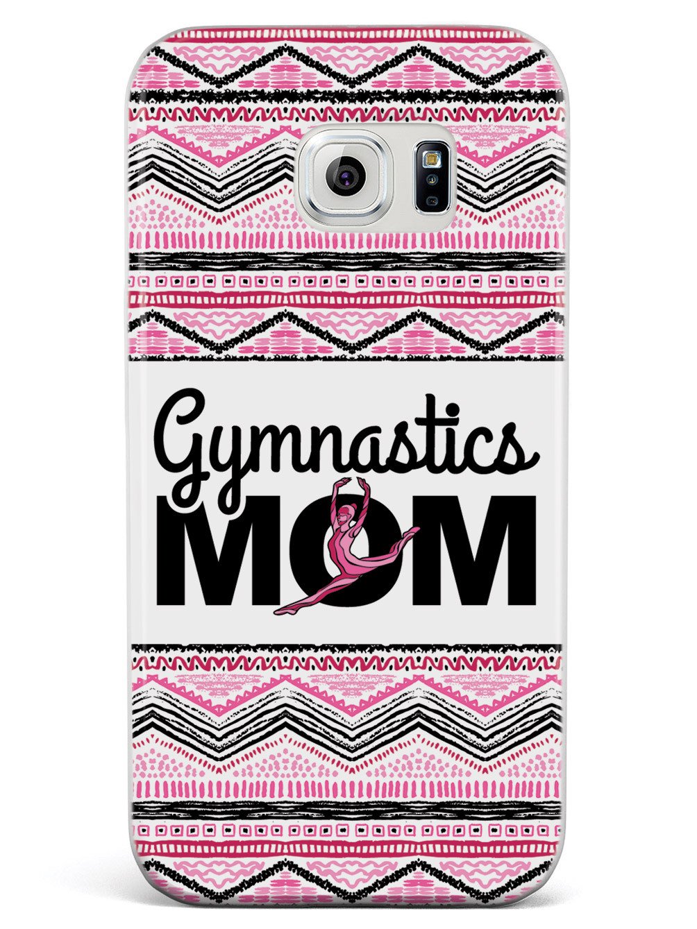 Pink Gymnastics Mom - White Case