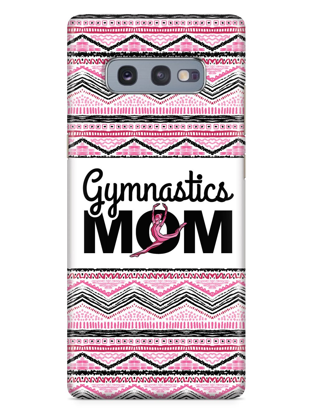 Pink Gymnastics Mom - White Case