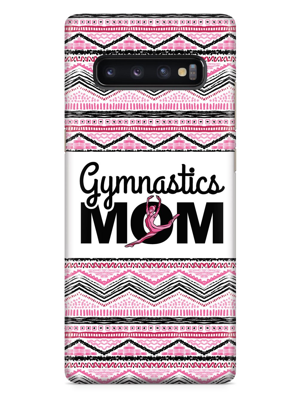 Pink Gymnastics Mom - White Case