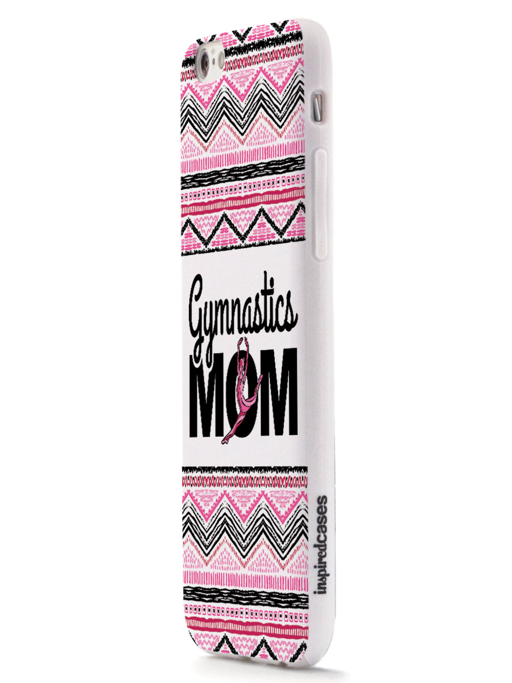 Pink Gymnastics Mom - White Case