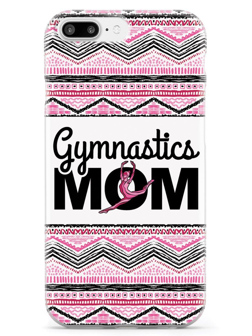 Pink Gymnastics Mom - White Case