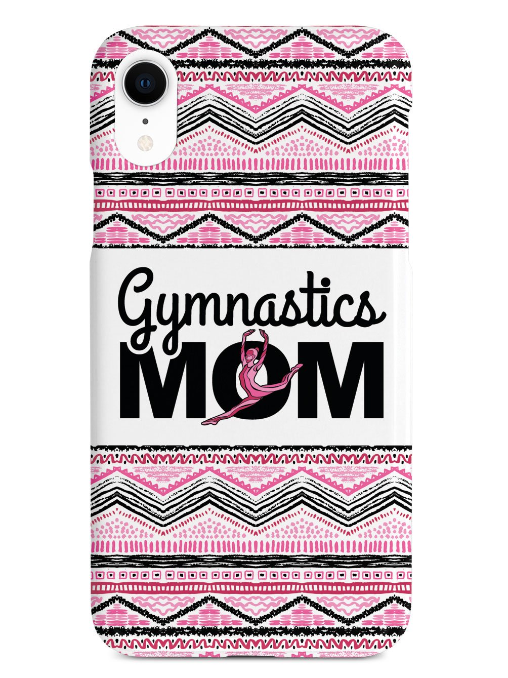 Pink Gymnastics Mom - White Case