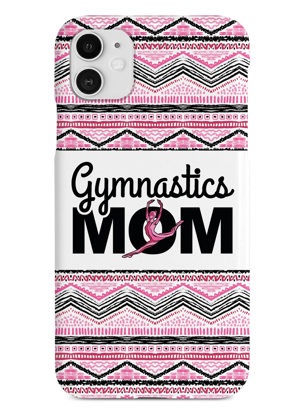 Pink Gymnastics Mom - White Case