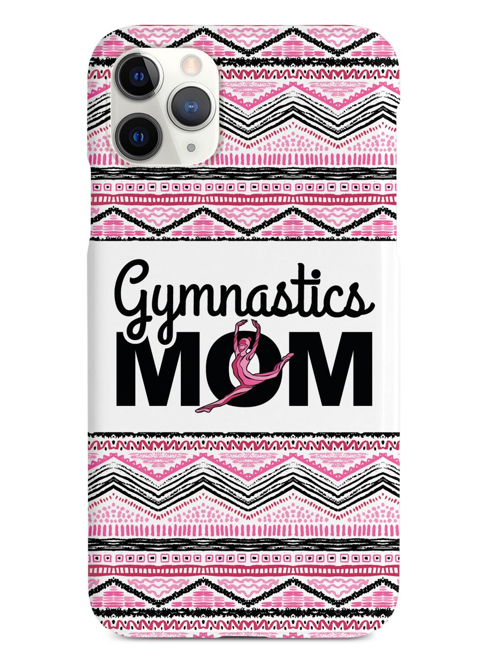 Pink Gymnastics Mom - White Case