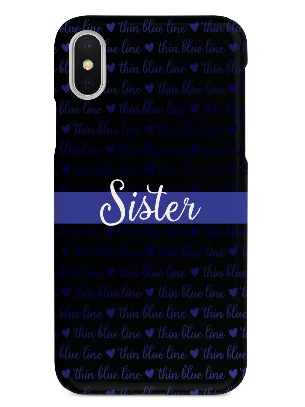 Thin Blue Line - Sister Case