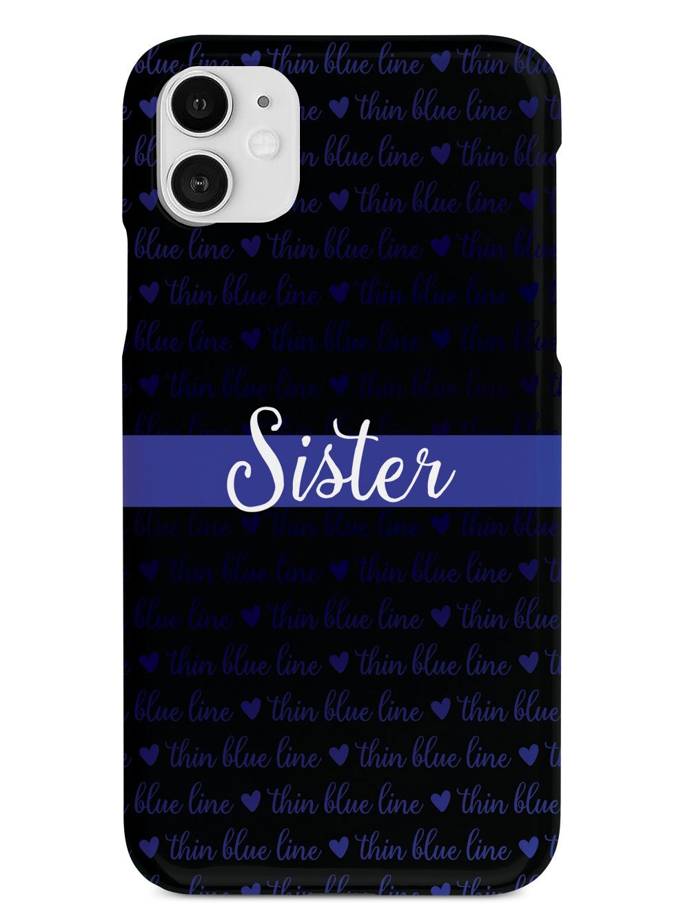 Thin Blue Line - Sister Case