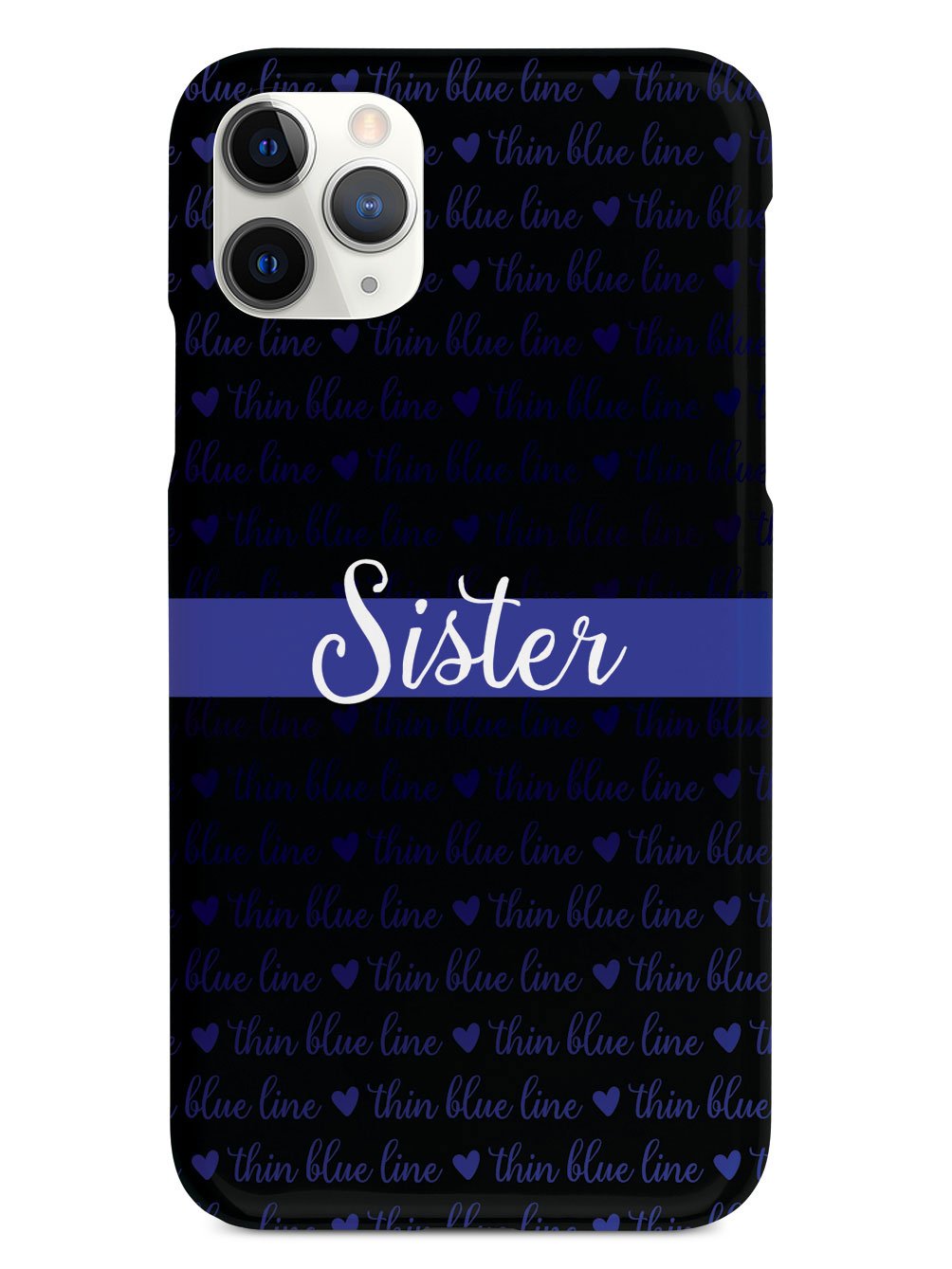 Thin Blue Line - Sister Case