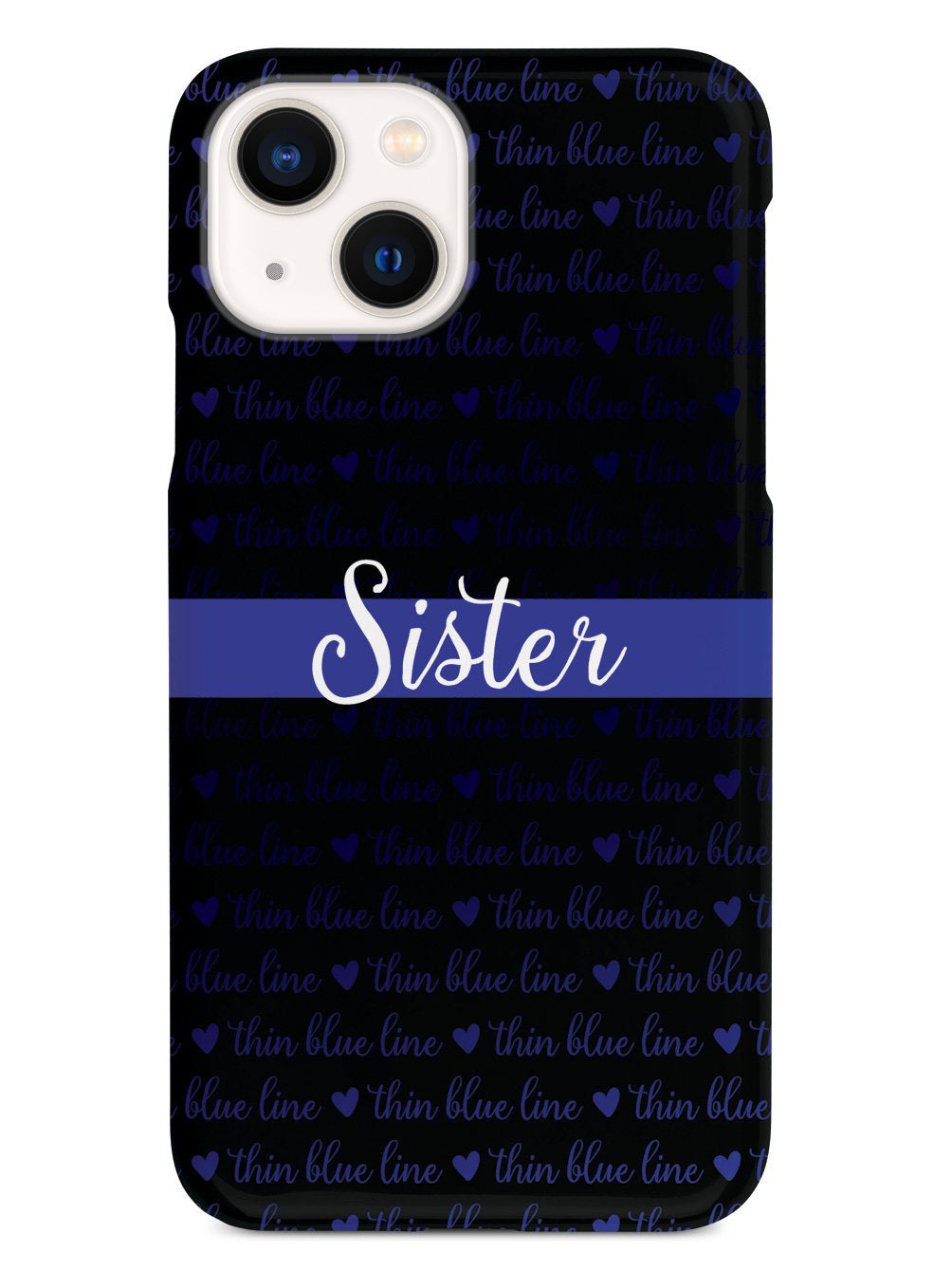Thin Blue Line - Sister Case
