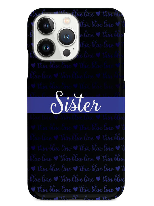 Thin Blue Line - Sister Case