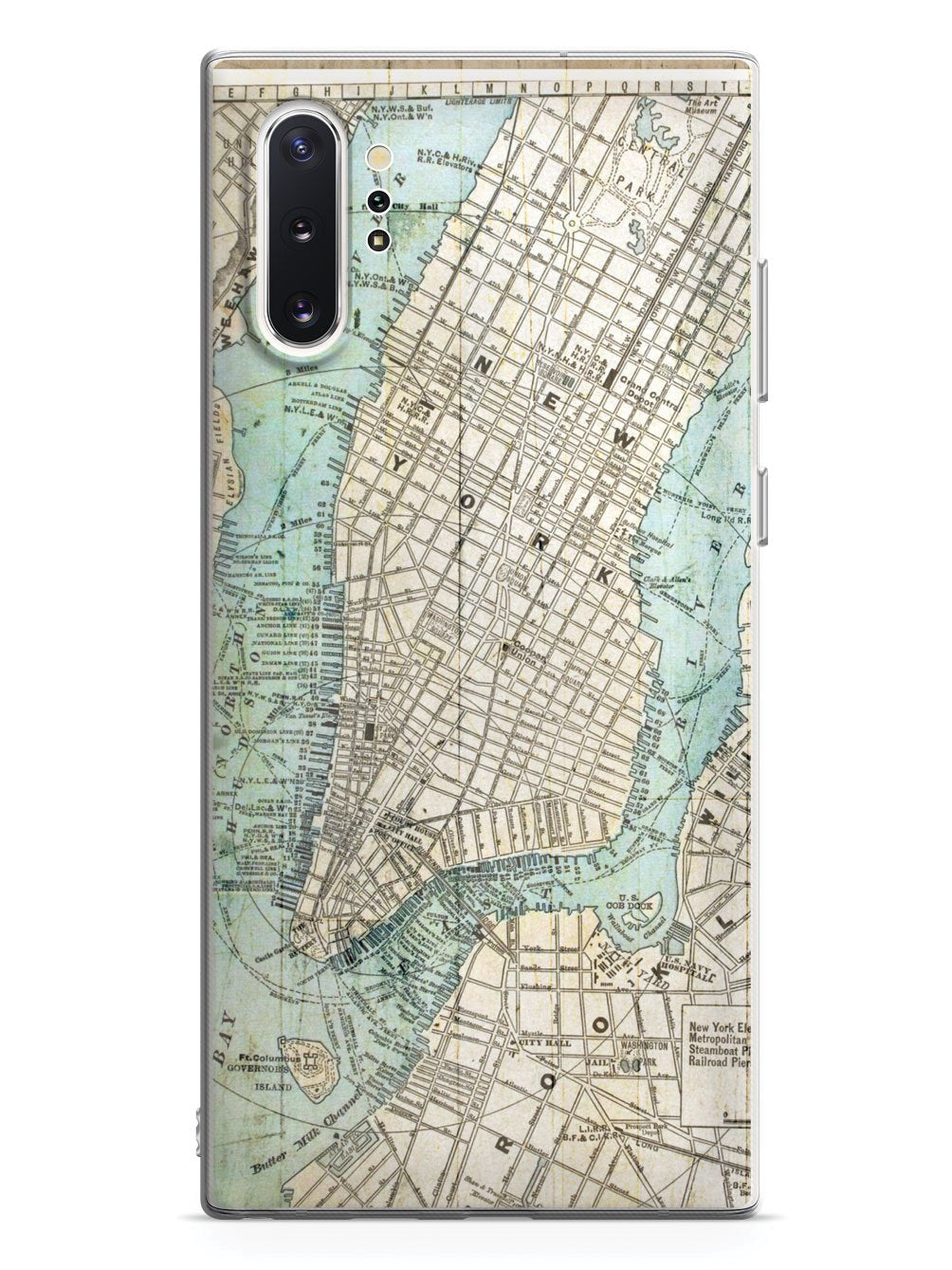 Old Street Map of New York Case