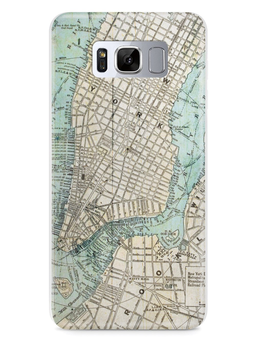 Old Street Map of New York Case