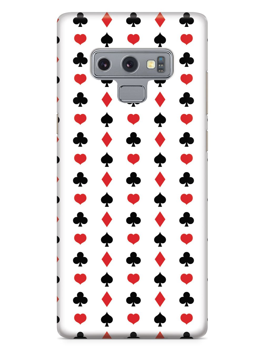 Playcard Suit Pattern - White Case