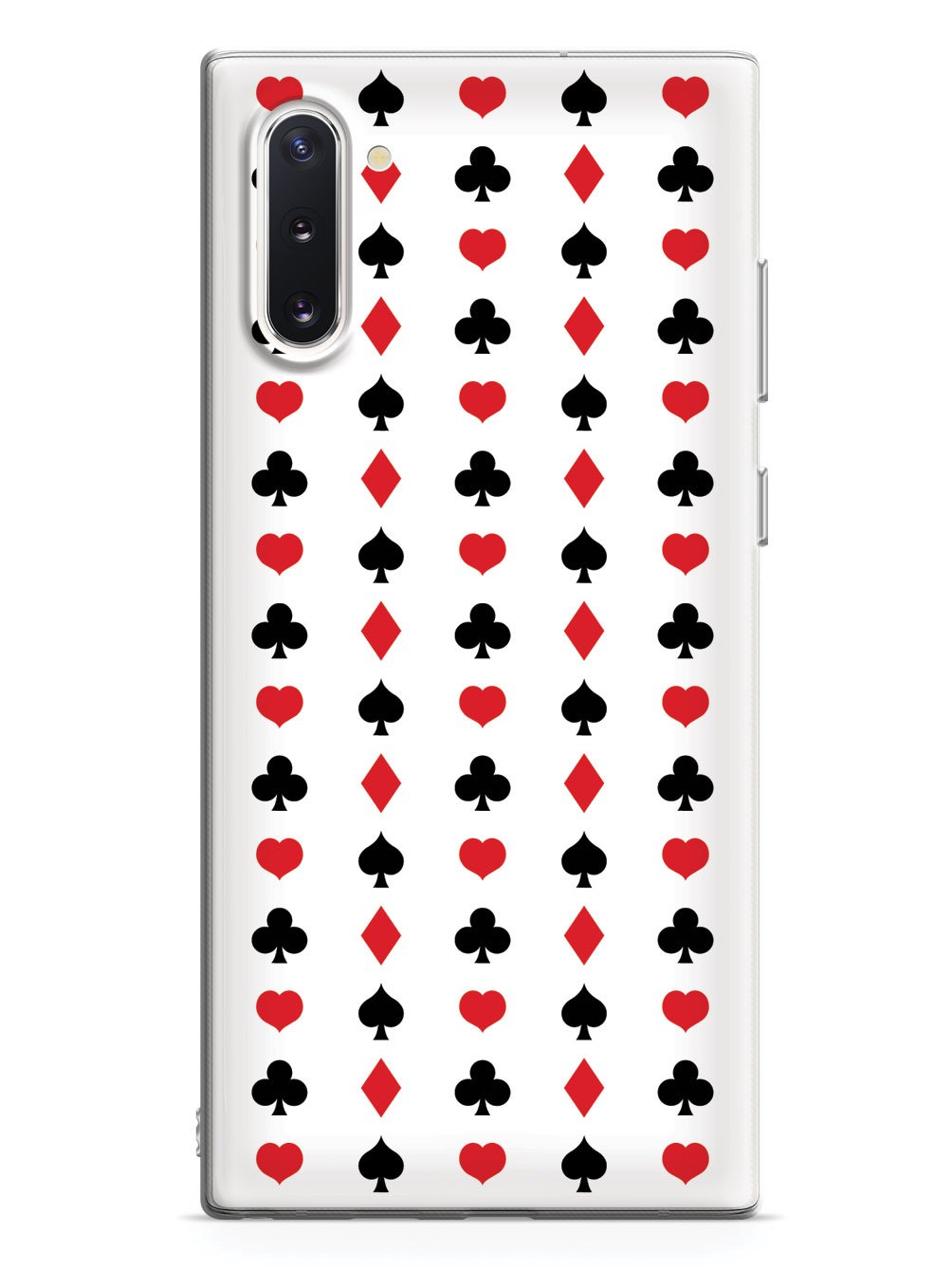 Playcard Suit Pattern - White Case