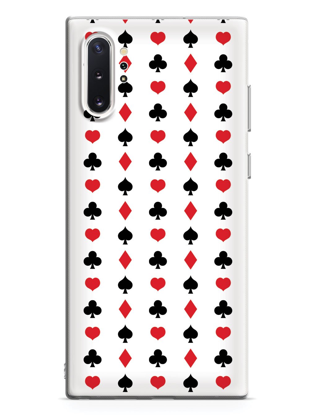 Playcard Suit Pattern - White Case