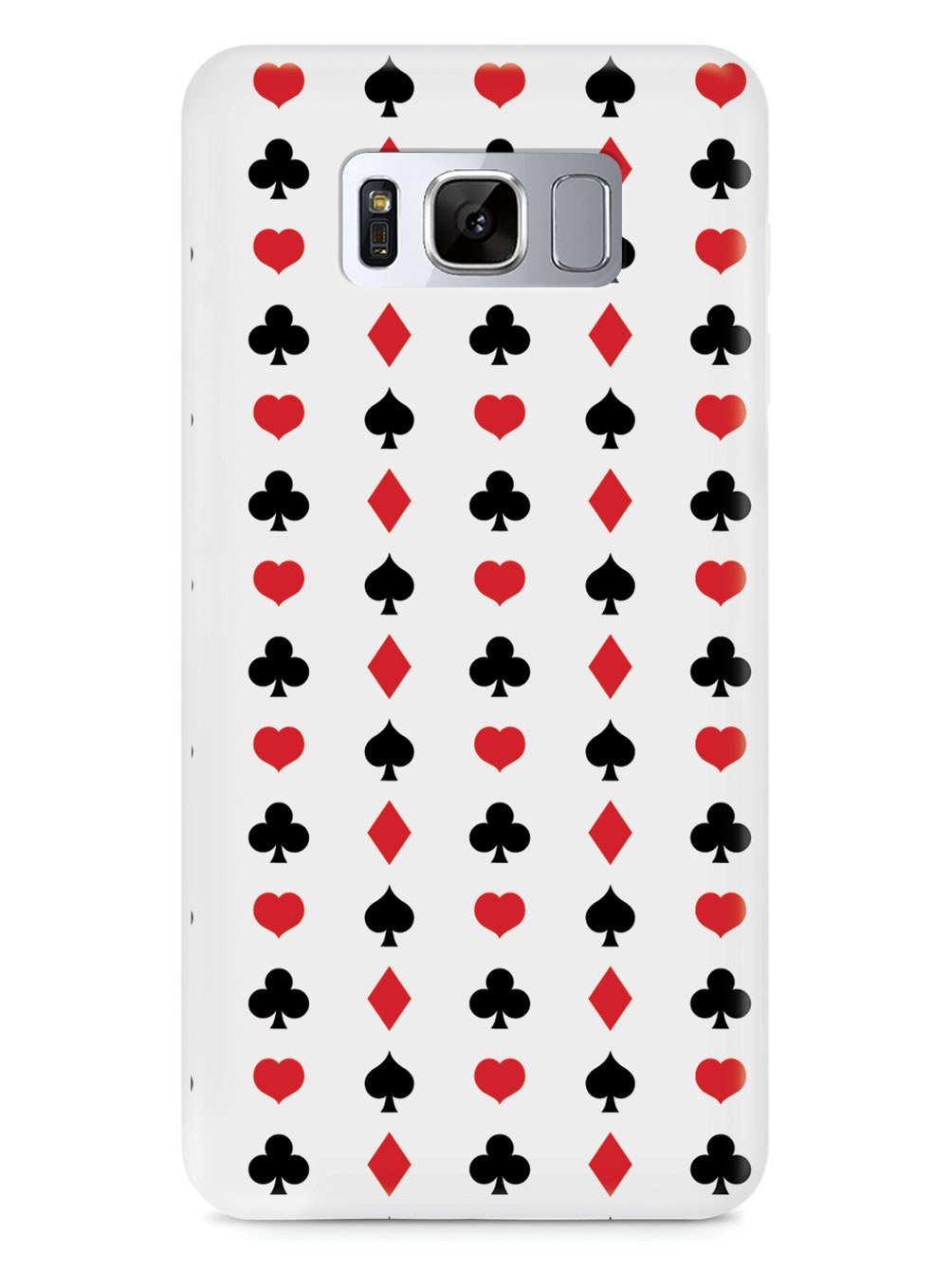 Playcard Suit Pattern - White Case