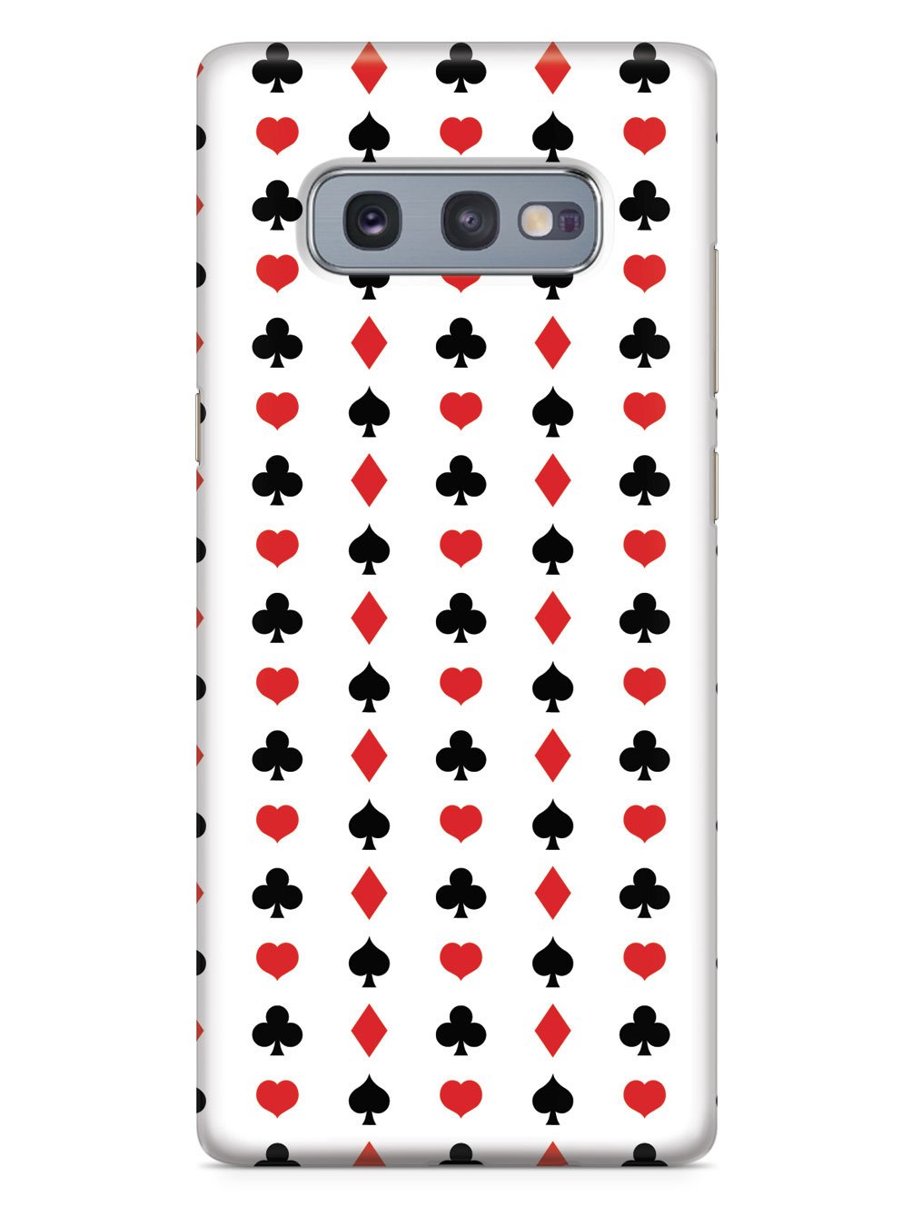 Playcard Suit Pattern - White Case