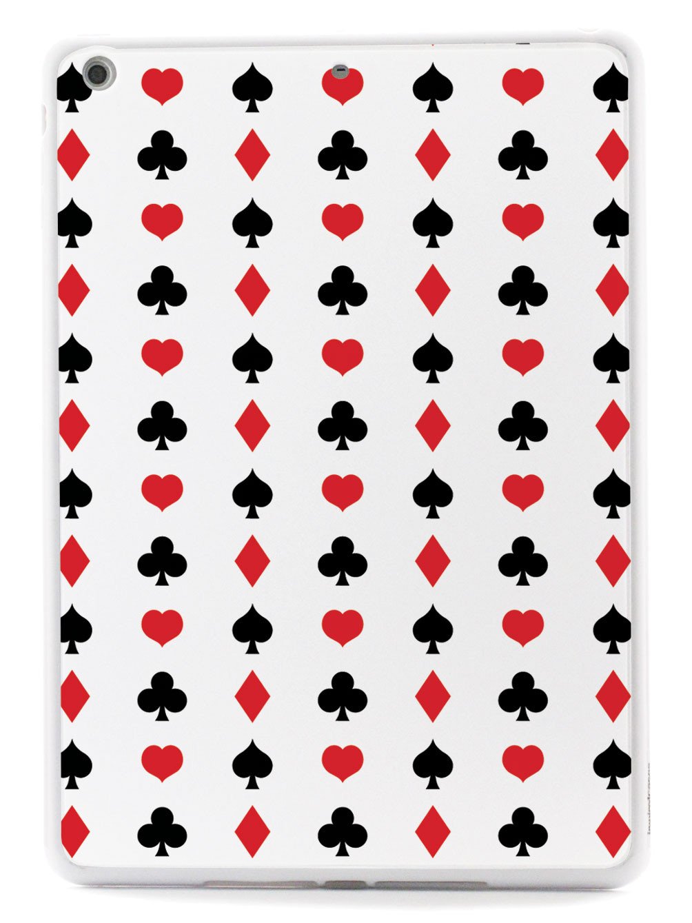 Playcard Suit Pattern - White Case