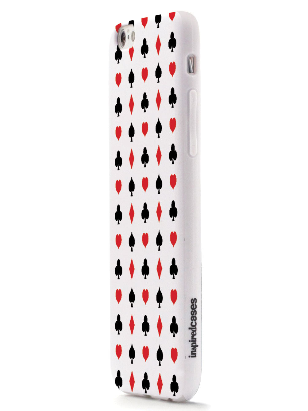 Playcard Suit Pattern - White Case