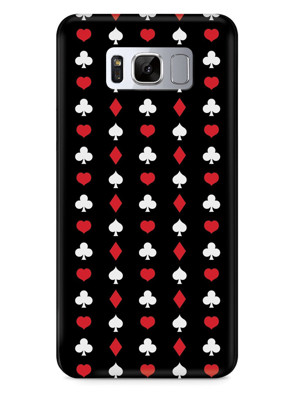 Playcard Suit Pattern - Black Case