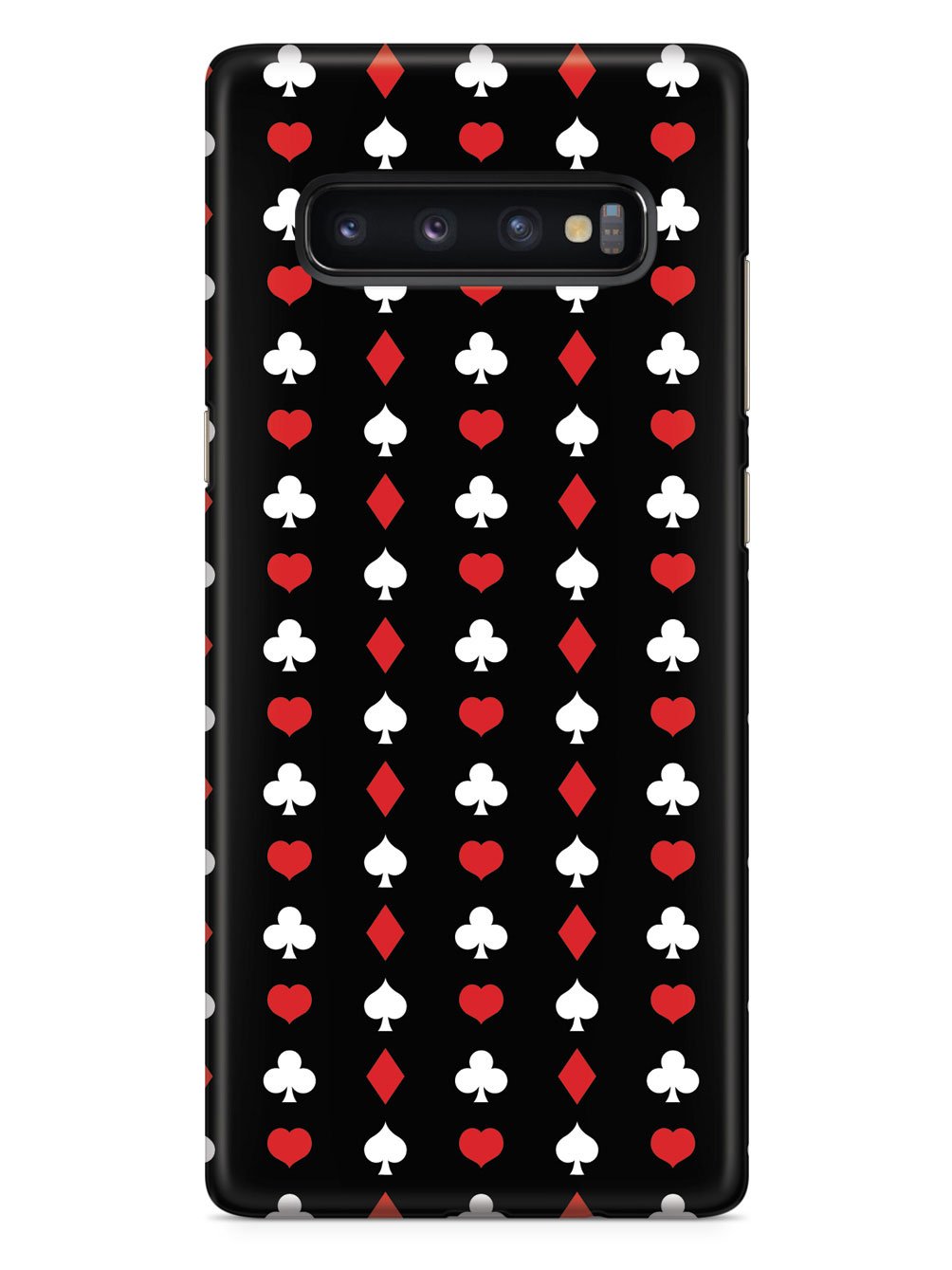 Playcard Suit Pattern - Black Case