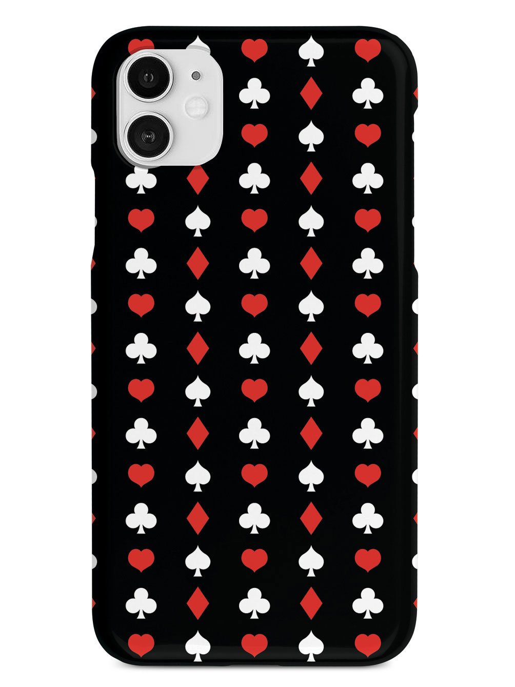 Playcard Suit Pattern - Black Case