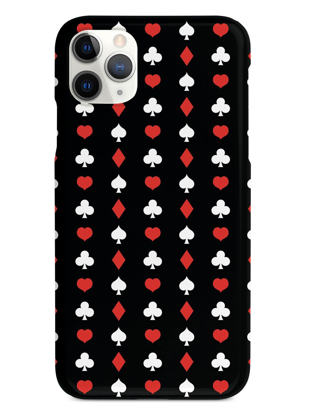Playcard Suit Pattern - Black Case