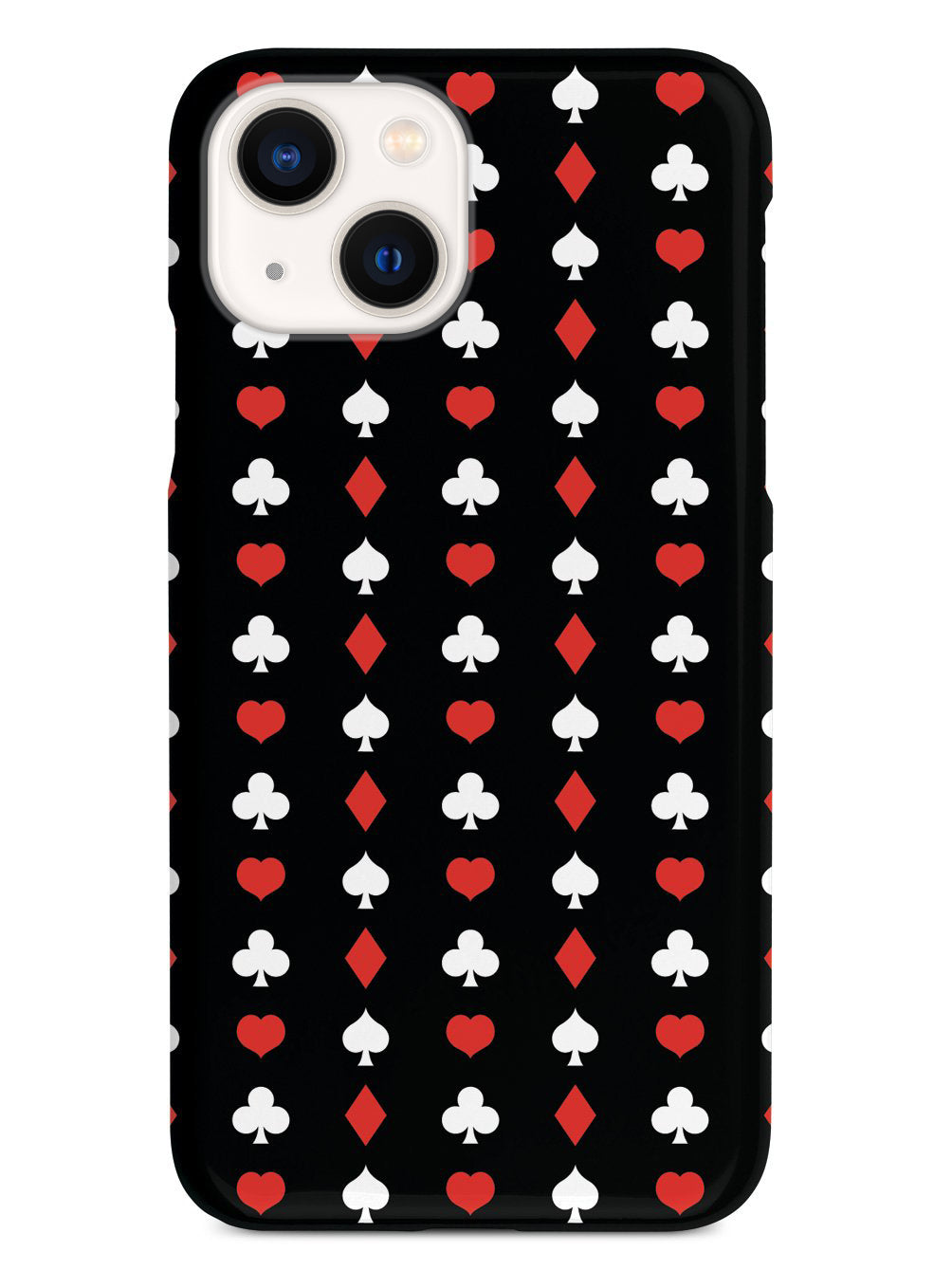 Playcard Suit Pattern - Black Case
